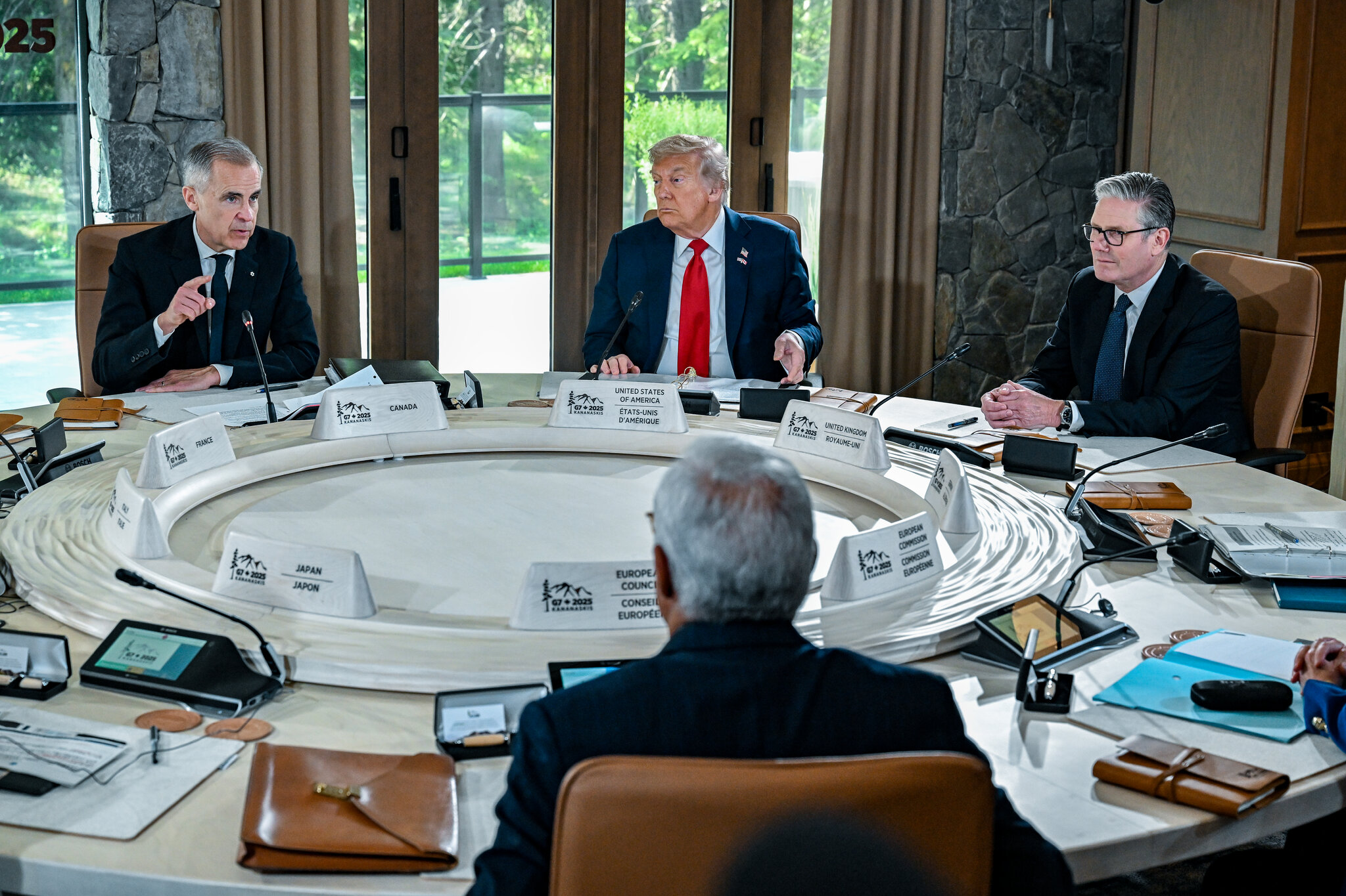 七国集团领导人就以伊冲突发表声明 特朗普提前离会返美【秘鲁新世界日報】