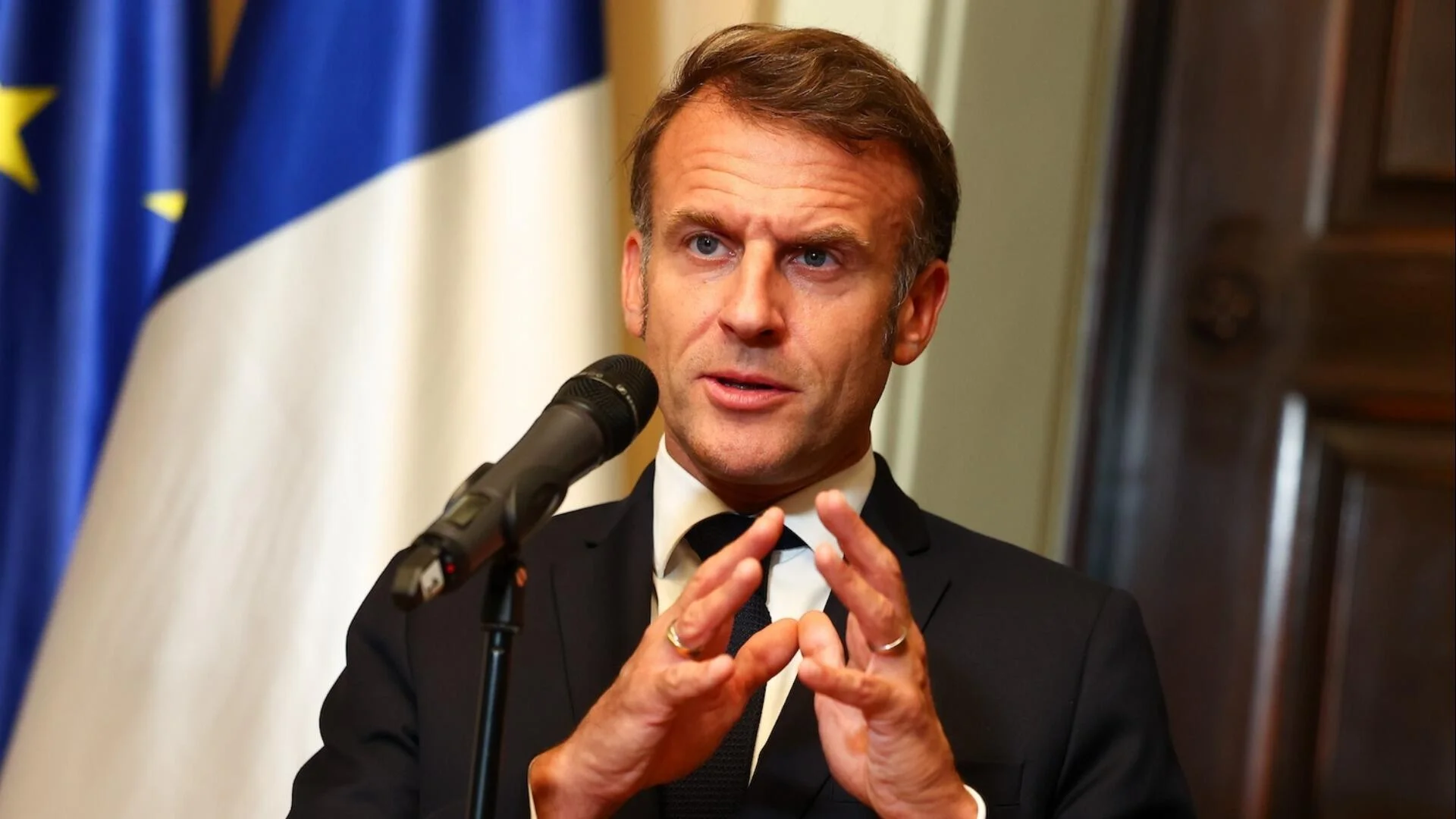 马克龙宣布将承认巴勒斯坦国后，美以表示强烈反对【秘鲁新世界日報】